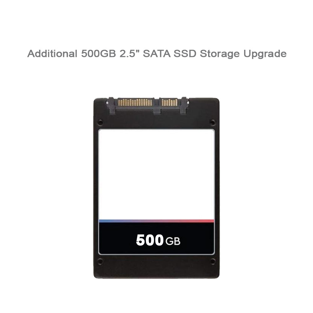 Additional 500GB 2.5" SATA SSD Storage Upgrade