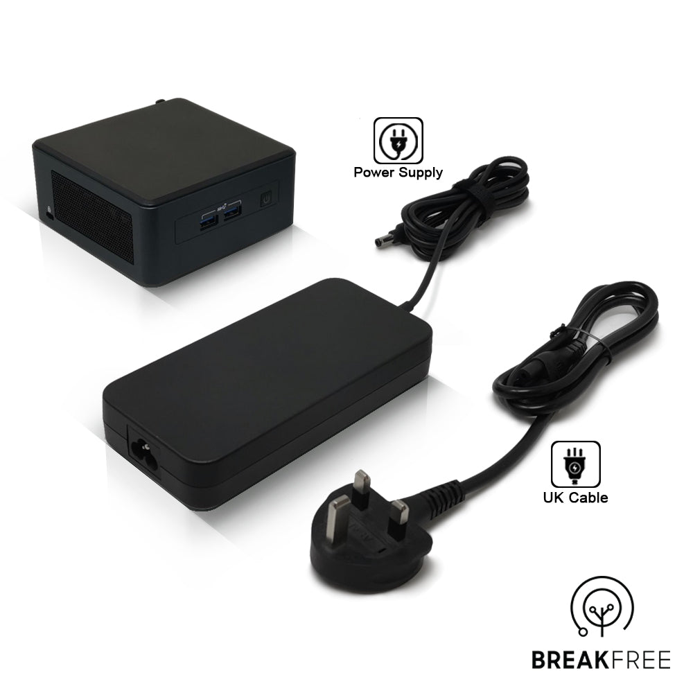 Intel NUC NUC11TNHi5 Mini PC i5 1135G7 4.2GHz 16GB RAM 256GB SSD WiFi Bluetooth