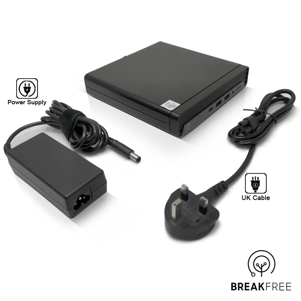 HP EliteDesk 800 G6 Mini PC i5 10500T 3.8GHz 16GB RAM 500GB SSD