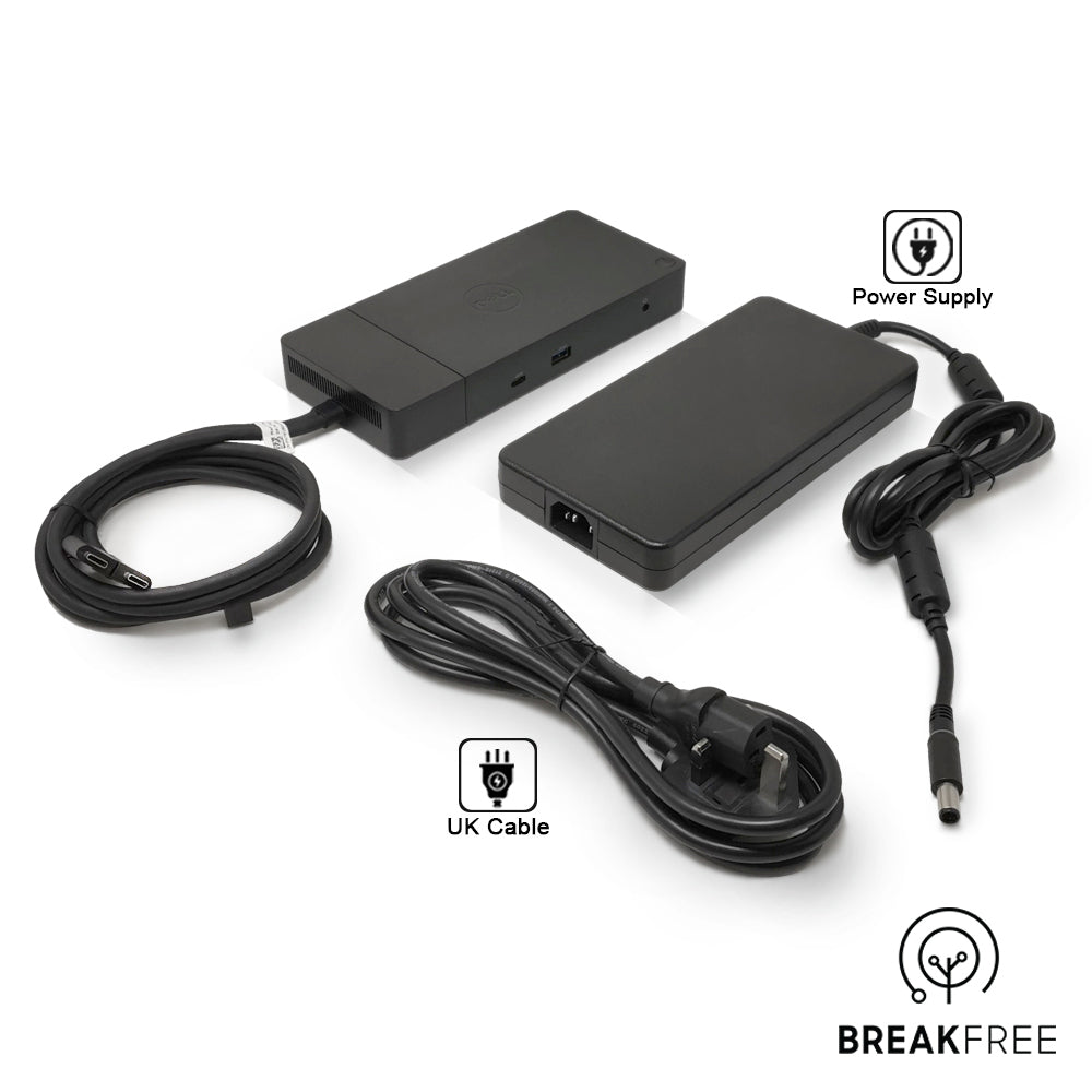 Dell WD19DC 0PXP3H Docking Station USB-C Dock 240W PSU