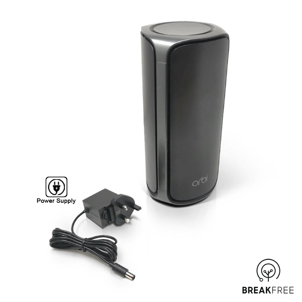 NETGEAR ORBI 970 RBE970B Quad-Band WiFi 7 Mesh Satellite