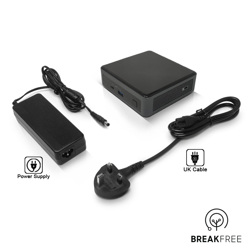 Intel NUC NUC10i3FNK Mini PC i3 10110U 4.1GHz 8GB RAM 256GB SSD WiFi Bluetooth