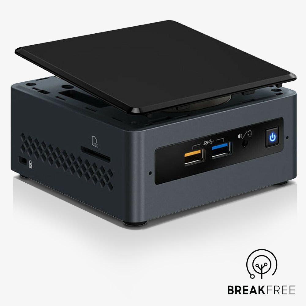Intel NUC Kit NUC7CJYH PC i3 4025U 1.9GHz 8GB RAM 240GB SSD WiFi Bluetooth
