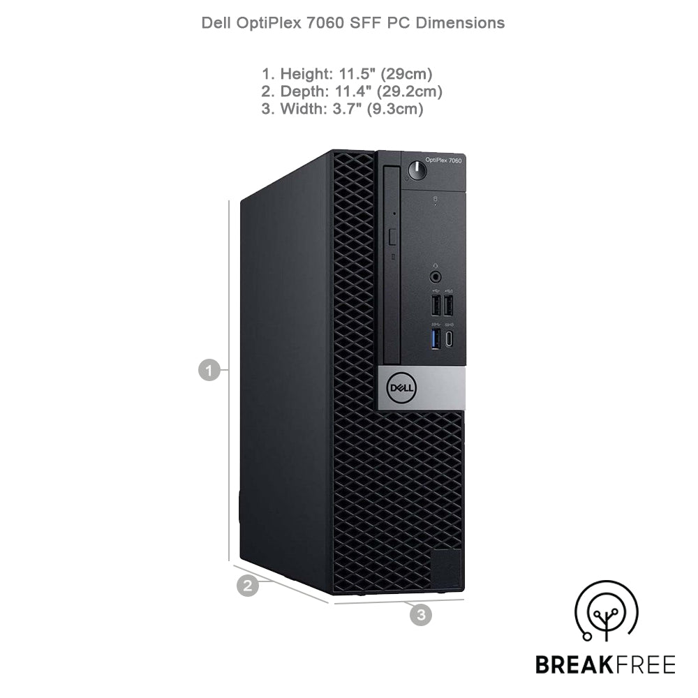 Dell OptiPlex 7060 SFF PC i5 8500 4.1GHz 16GB RAM 500GB SSD 500GB HDD
