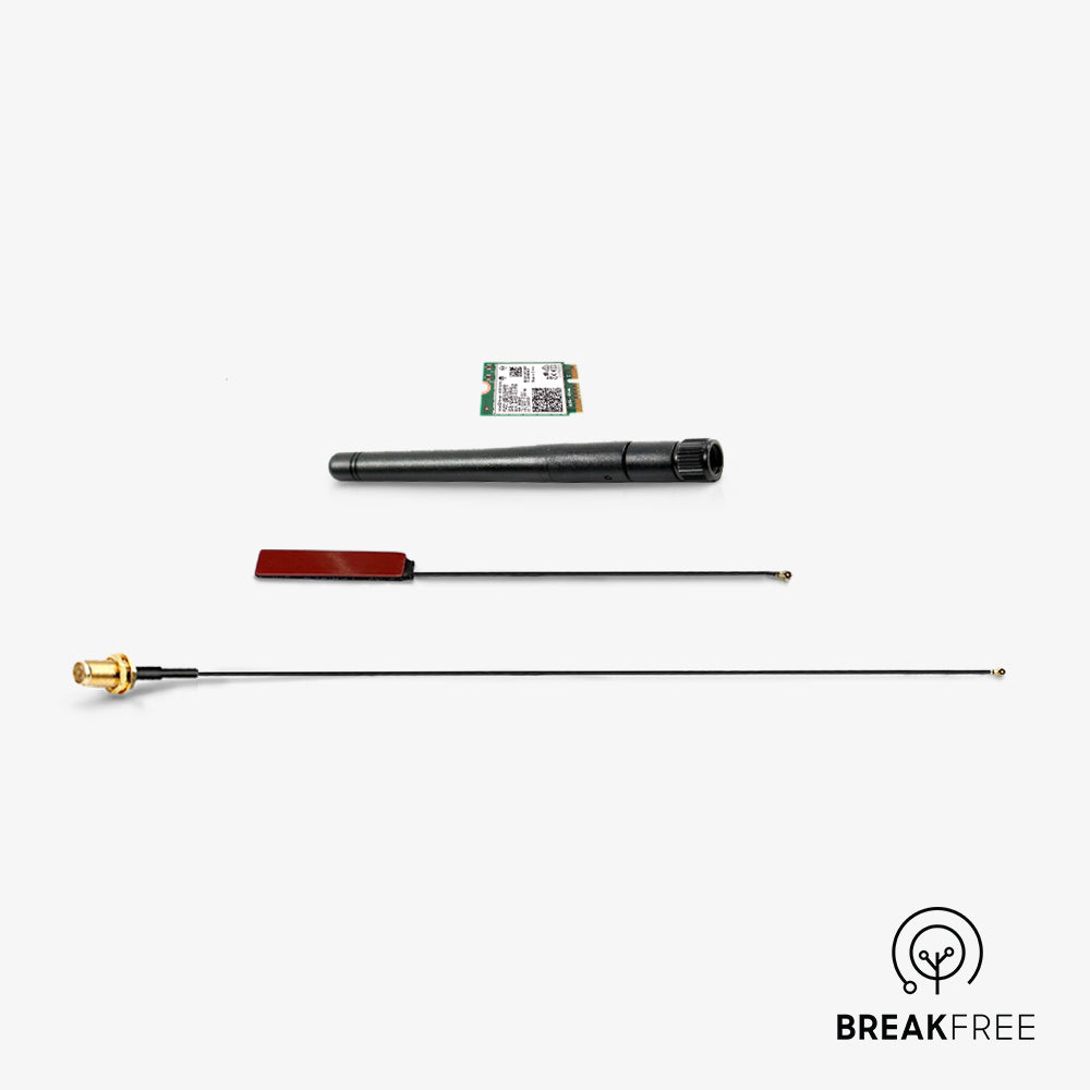 Wireless Kit for Lenovo ThinkCentre M90q Tiny PC Wi-Fi 6 Bluetooth