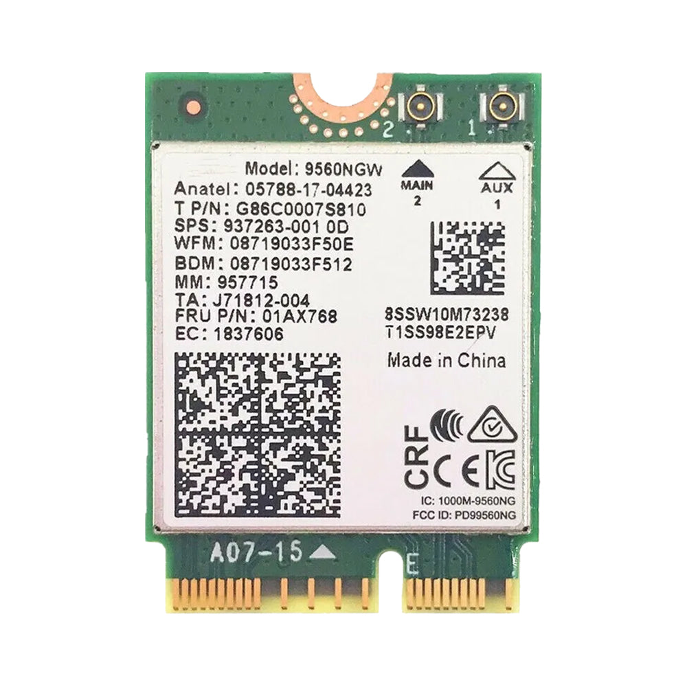 Wireless Kit for Lenovo ThinkCentre M720q Tiny PC WiFi 5 6 Bluetooth