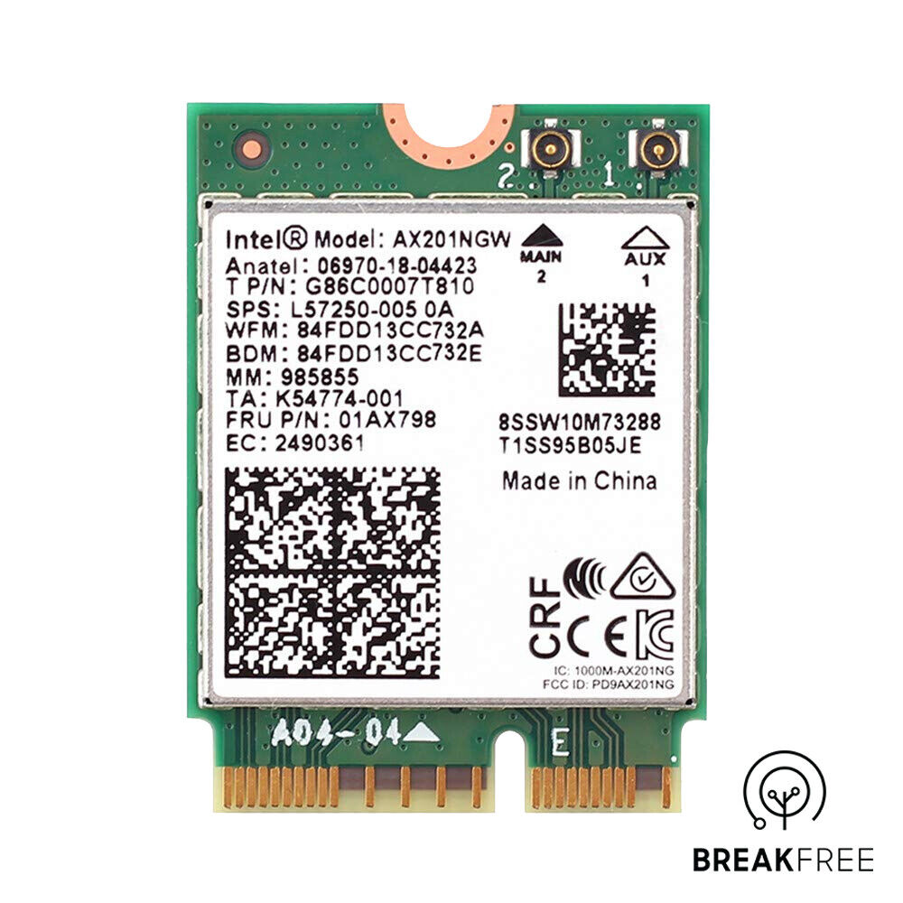 Wireless Kit for HP 400 G9 Desktop Mini PC WiFi 6 Bluetooth