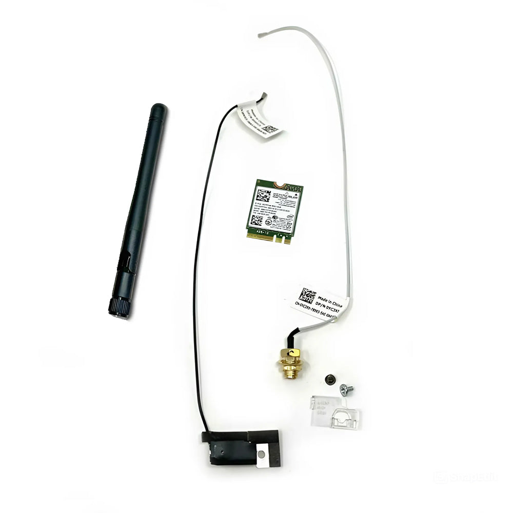 Dell YC3XX CR86C 8XG1T Wireless Kit 3050M 3070M 7050M 8260NGW Wi-Fi Card Antenna
