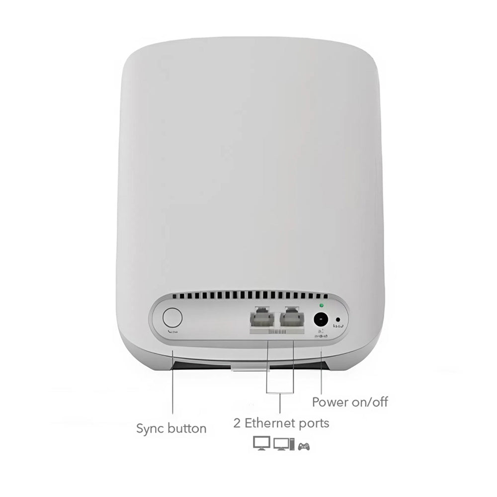 NETGEAR ORBI RBS350 WiFi 6 Dual-band Mesh Add On Satellite
