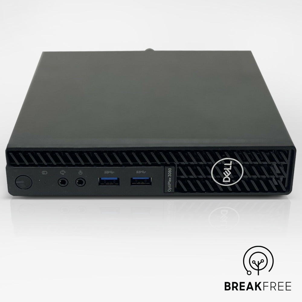Dell OptiPlex 3080 Micro PC i3 10105T 3.9GHz 8GB RAM 256GB SSD WiFi Bluetooth