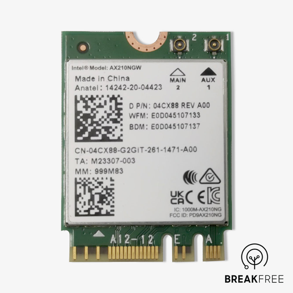 Intel AX210NGW WiFi 6E Card M.2 Wireless 802.11ax Card Bluetooth 5.3