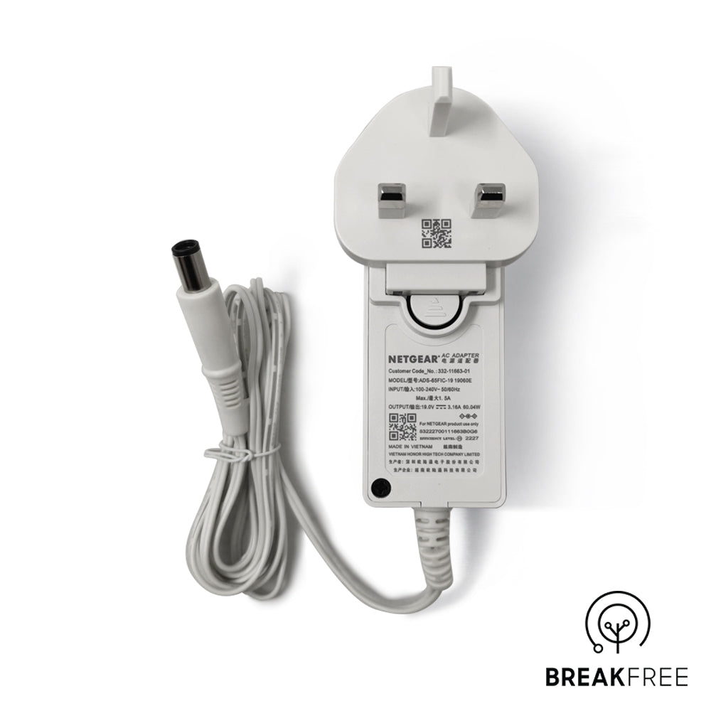 Genuine Netgear Power Adapter for Orbi RBRE960 RBSE960 ADS-65FIC-19 PSU