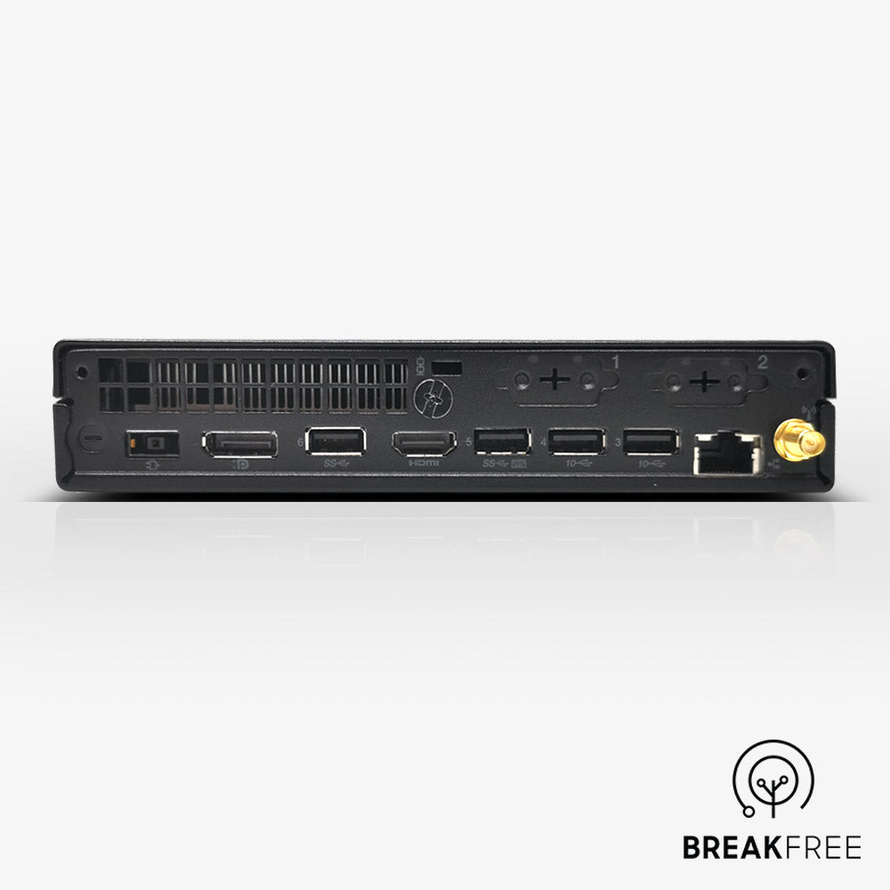 Lenovo ThinkCentre M80q Tiny PC i3 10100T 3.8GHz 8GB RAM 256GB SSD WiFi Bluetooth
