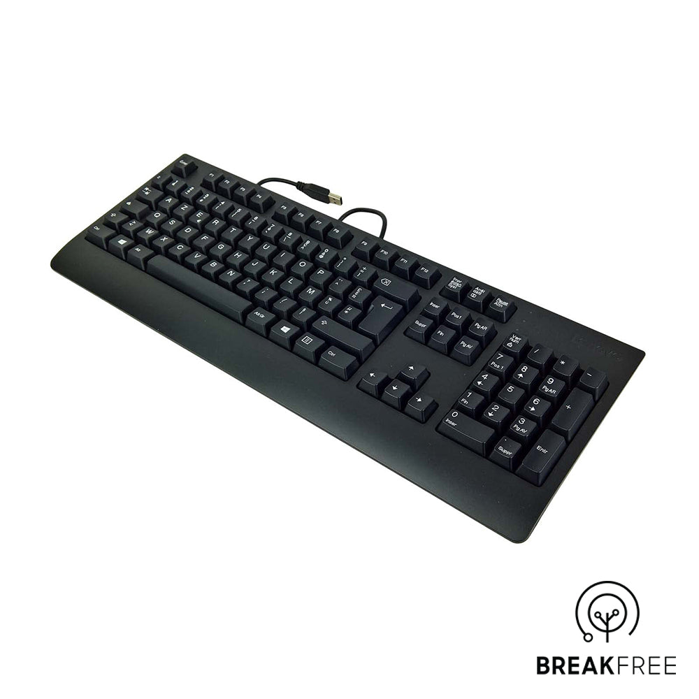 Lenovo Wired PC Keyboard QWERTY USB 00XH726 4X30M86917