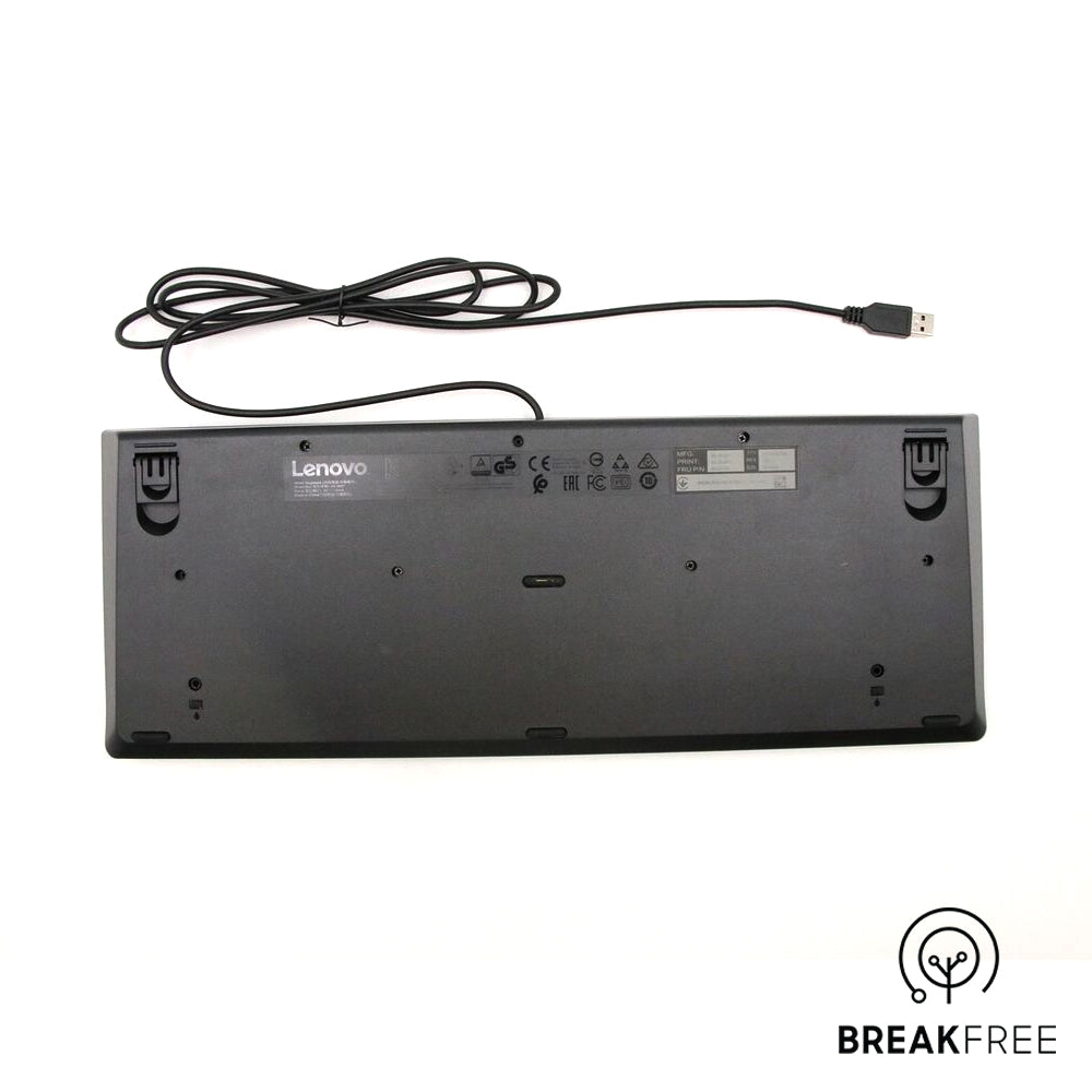 Lenovo Wired PC Keyboard QWERTY USB 00XH726 4X30M86917