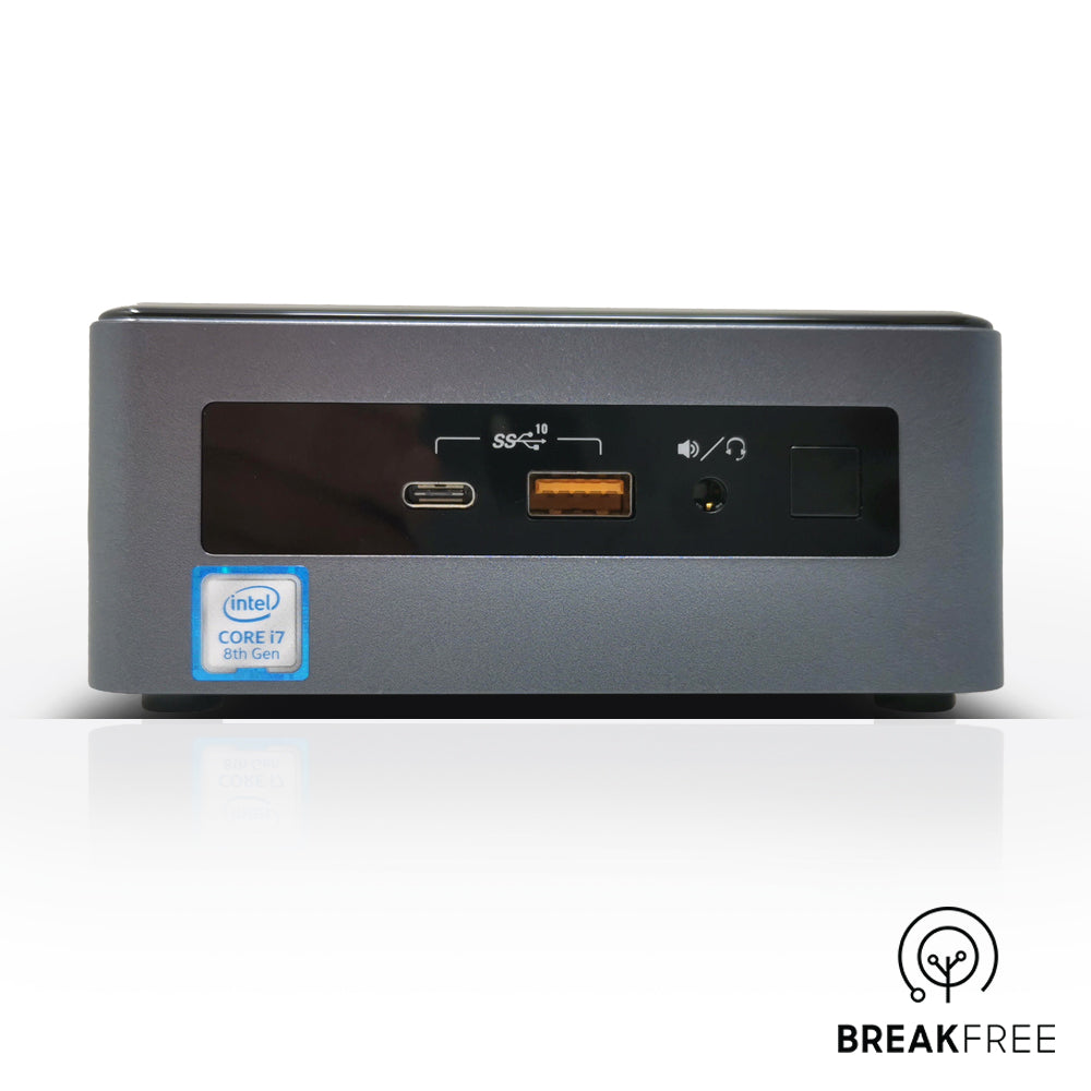 Intel NUC NUC8i7INH Mini PC i7 8GB RAM 500GB SSD 2GB GDDR5 WiFi Bluetooth
