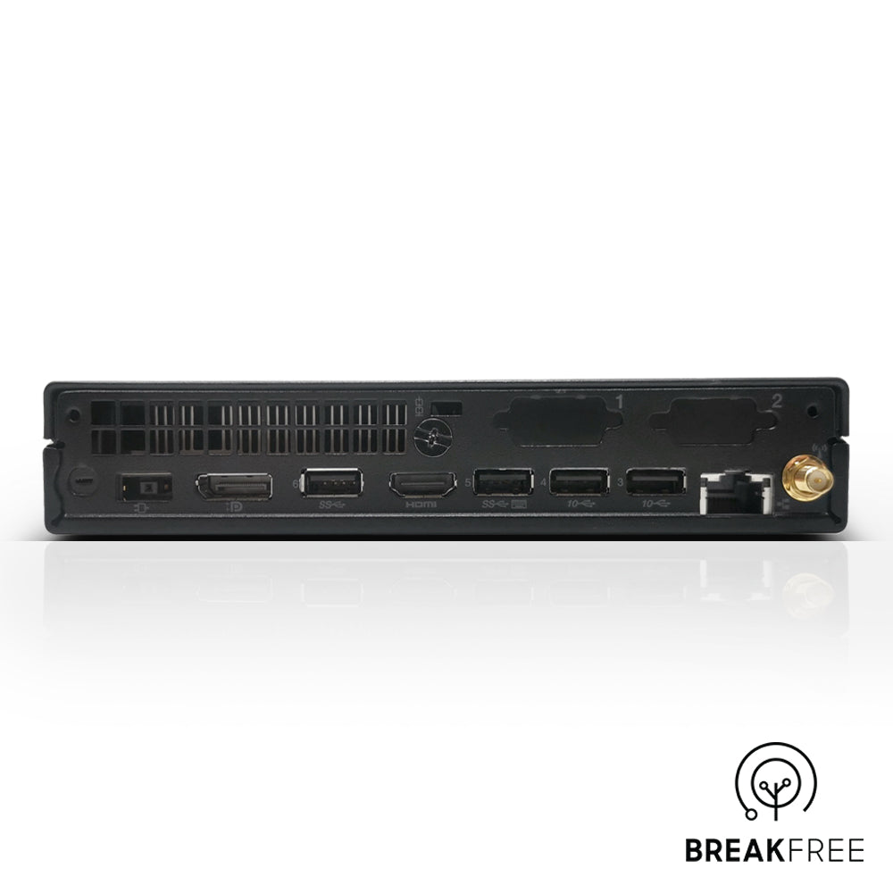 Lenovo ThinkCentre M80q Tiny PC i5 10500T 3.8GHz 16GB RAM 256GB SSD WiFi Bluetooth