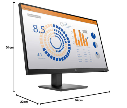 HP Monitor EliteDisplay P27q G4 QHD 27" 60hz IPS HDMI Anti-glare 8MB11AA