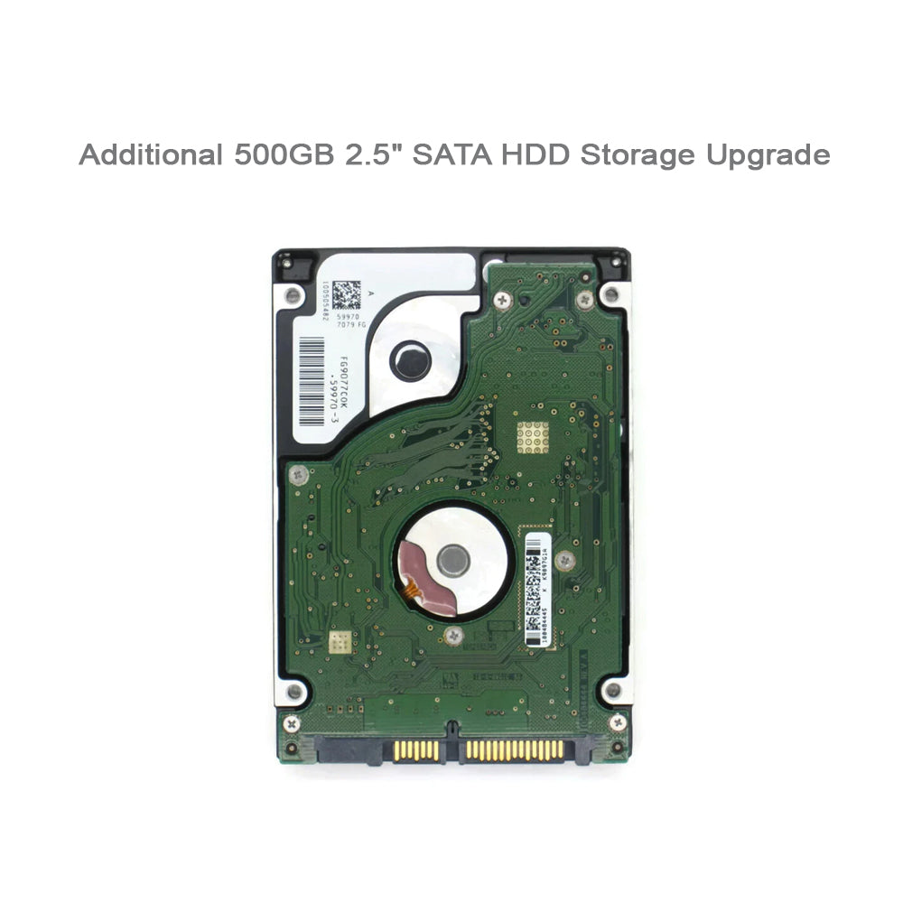 Additional 500GB 2.5" SATA HDD Storage Upgrade