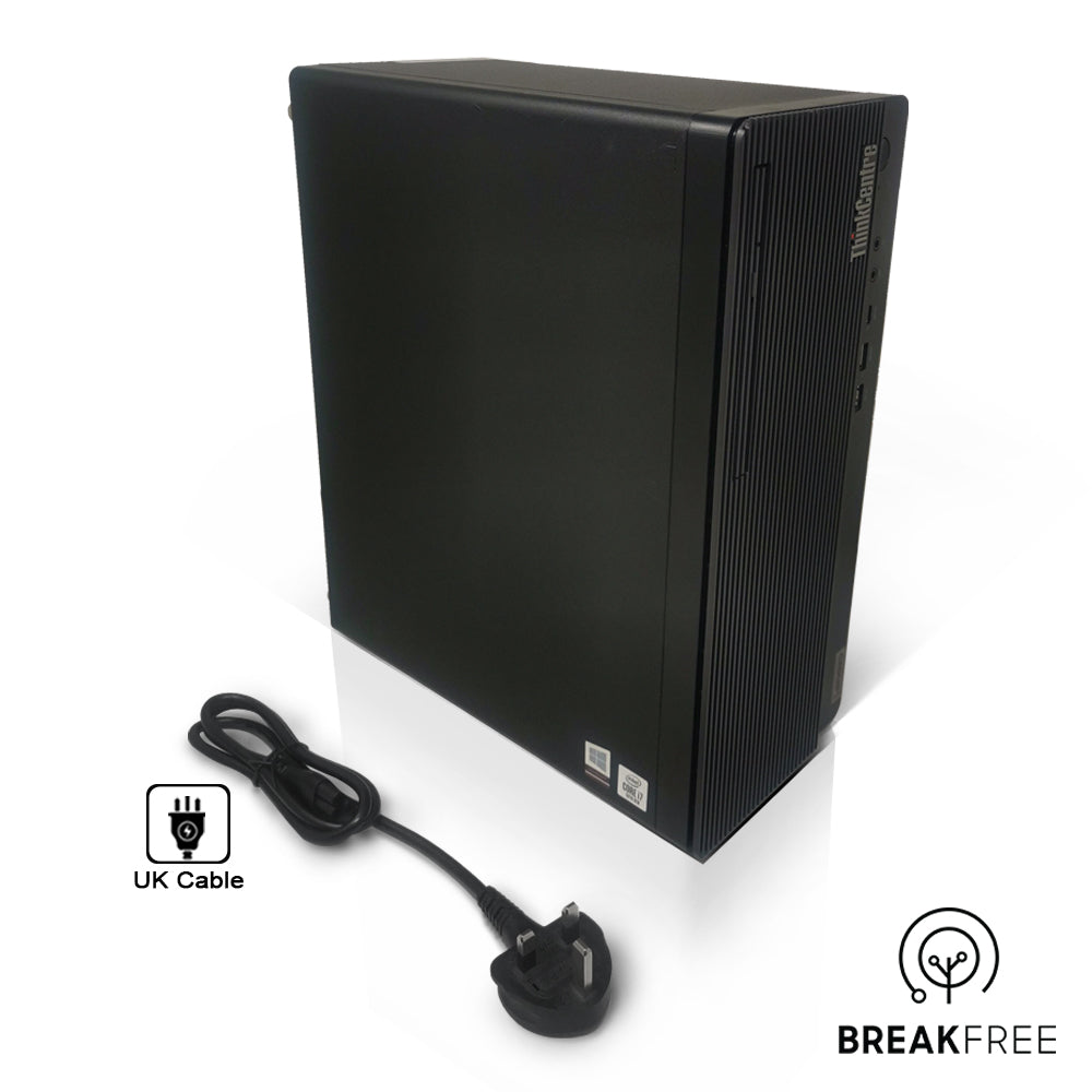 Lenovo ThinkCentre M70t Desktop PC i7 10700 4.8GHz 16GB RAM 256GB SSD 2TB HDD