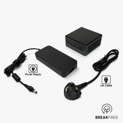 Intel NUC NUC10i7FNH Mini PC i7 10710U 16GB RAM 500GB SSD WiFi Bluetooth