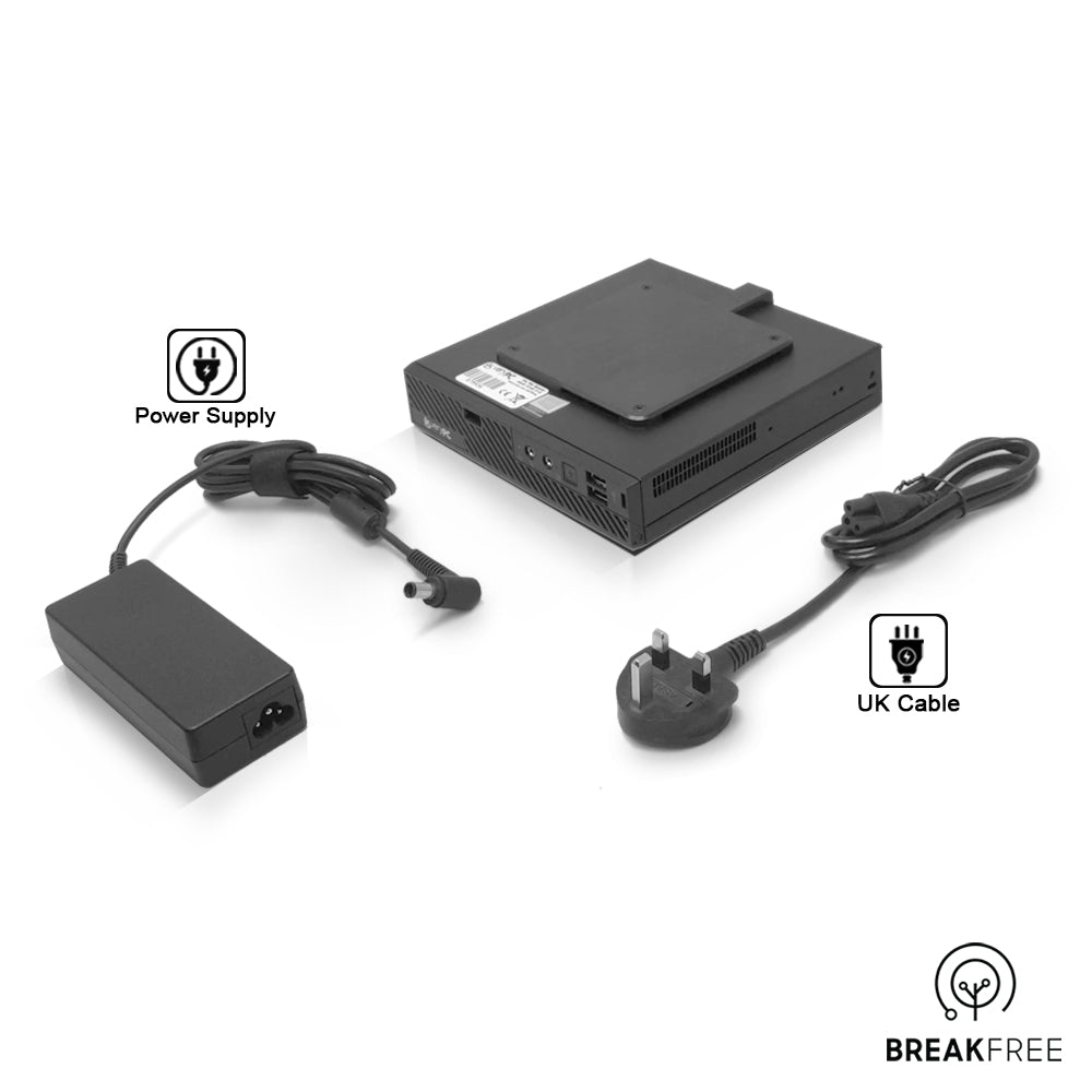 Viglen Genie L1 Micro PC i3 9100 4.2GHz 8GB RAM 256GB SSD HDMI DP 4K