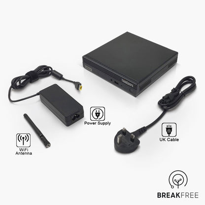 Lenovo ThinkCentre M80q Tiny PC complete set