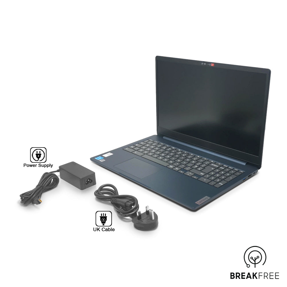 Lenovo IdeaPad 3 Laptop 15.6" Chromebook N6000 3.3GHz 8GB RAM 128GB eMMC