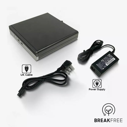 HP ProDesk 400 G5 Mini PC i3 9100T 3.7GHz 8GB RAM 256GB SSD 4K 2x DP