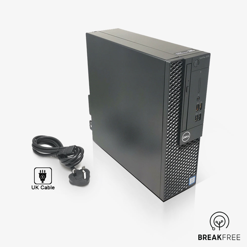 Dell OptiPlex 3070 SFF PC i5 9500 8GB RAM 256GB SSD 4K DP HDMI