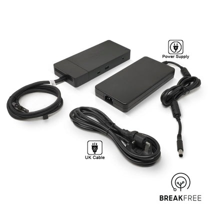 Dell WD19DC 0PXP3H Docking Station USB-C Dock 240W PSU