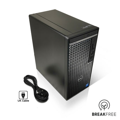 Dell OptiPlex 5000 Tower PC i7 12700 4.9GHz 16GB RAM 256GB SSD 1TB HDD WiFi Bluetooth