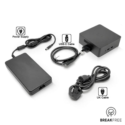 Dell Precision TB18DC Dual USB-C Thunderbolt Dock Docking Station