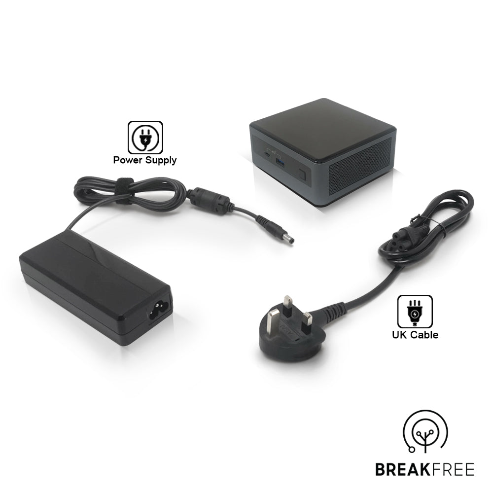 Intel NUC Kit NUC10i5FNH Mini PC i5 10210U 16GB RAM 256GB SSD WiFi Bluetooth