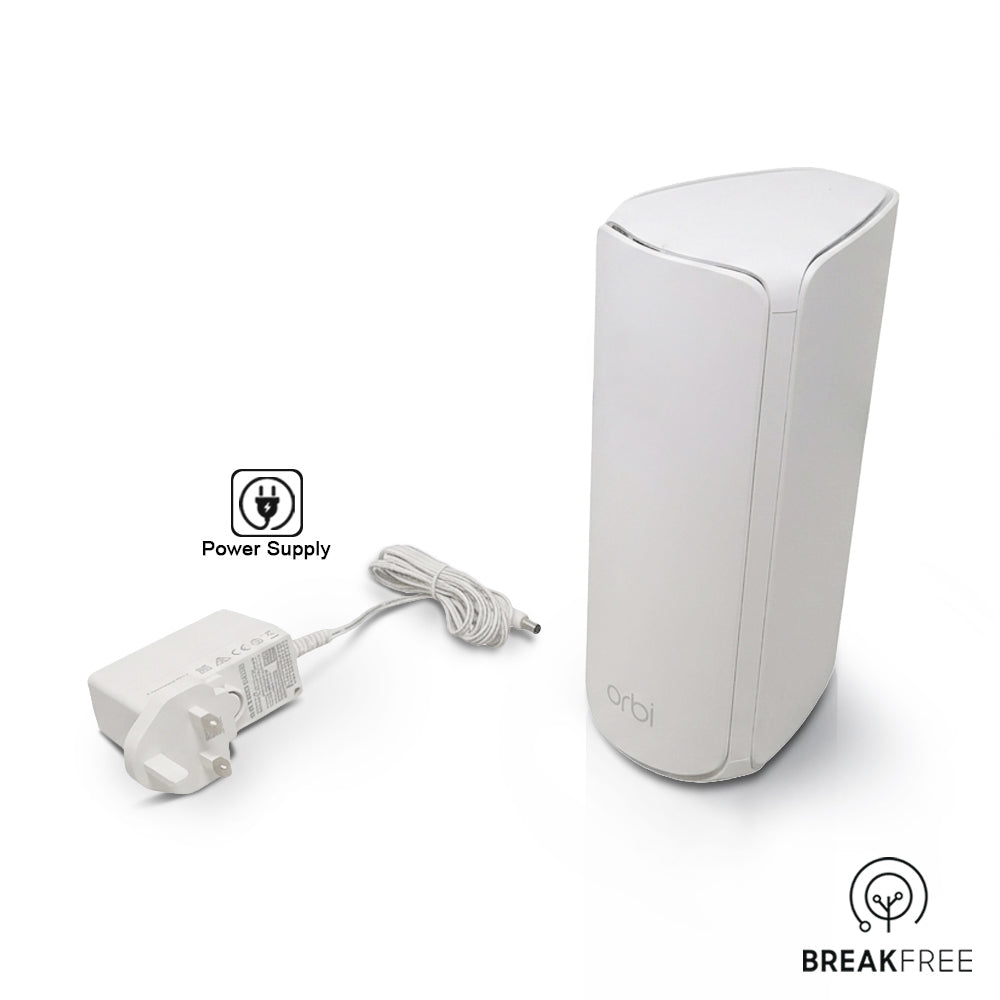 NETGEAR ORBI RBE770 BE11000 Tri-Band WiFi 7 Mesh Satellite 2.5G Multi-Gig