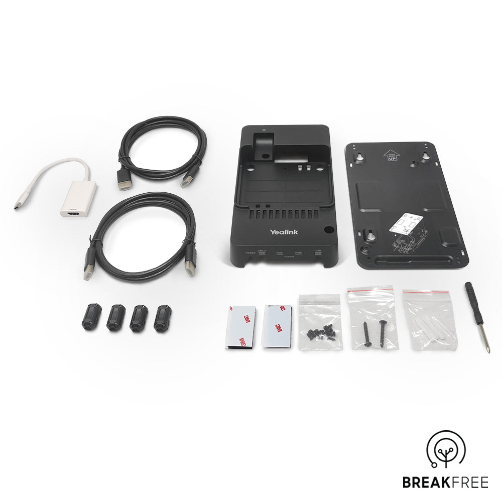 Yealink MiniPC-Box-ZR Mini-PC Box Wall Mount Bracket