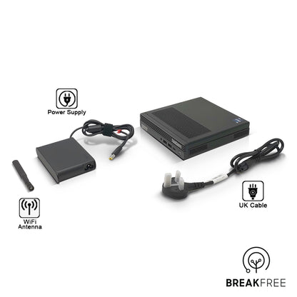 Lenovo ThinkCentre M90q Gen 4 Tiny PC i7 13700T 16GB RAM 1TB SSD WiFi Bluetooth