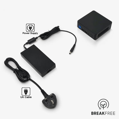 Intel NUC13ANKi3 Mini PC i3 1315U 8GB RAM 256GB SSD WiFi Bluetooth