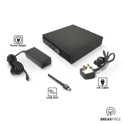 Dell OptiPlex 3070 Micro PC i3 9100T 3.7GHz 8GB RAM 256GB SSD 4K WiFi