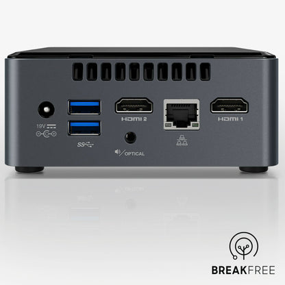 Intel NUC Kit NUC7CJYH PC i3 4025U 1.9GHz 8GB RAM 240GB SSD WiFi Bluetooth