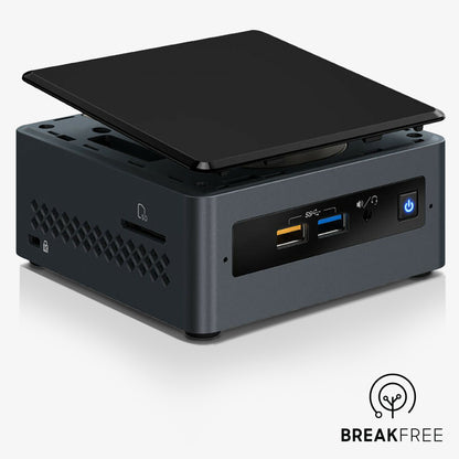 Intel NUC Kit NUC7CJYH PC i3 4025U 1.9GHz 8GB RAM 240GB SSD WiFi Bluetooth