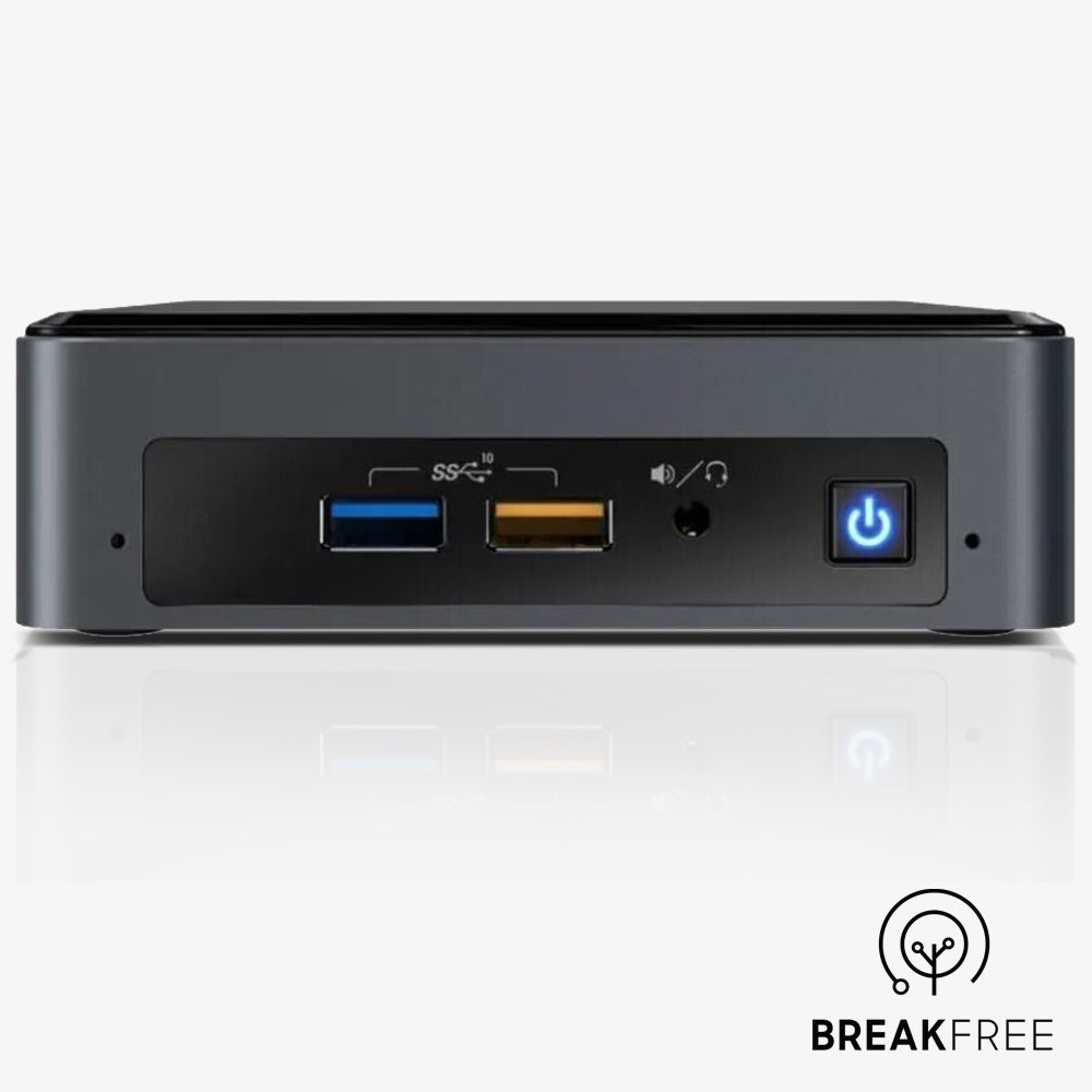 Intel NUC NUC8i5BEK Mini PC i5 8259U 3.8GHz 16GB RAM 256GB SSD WiFi Bluetooth