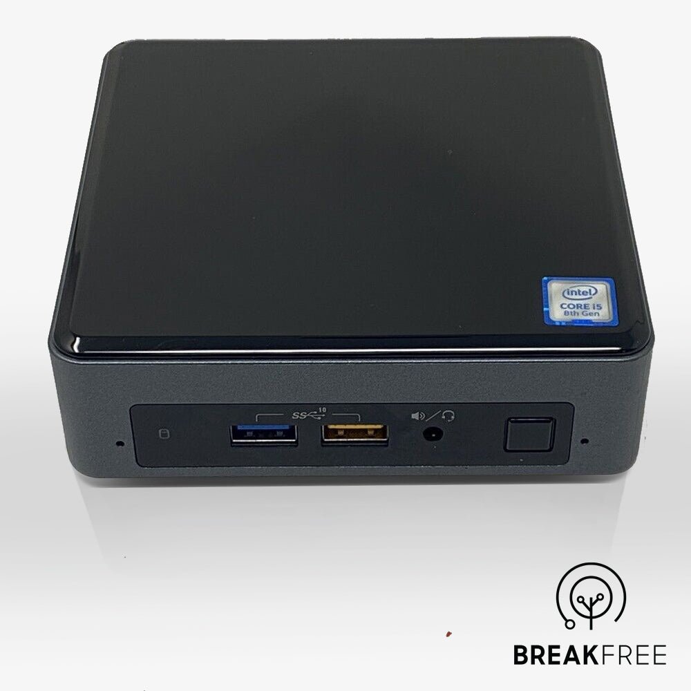 Intel NUC NUC8i5BEK Mini PC i5 8259U 3.8GHz 16GB RAM 256GB SSD WiFi Bluetooth