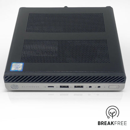 HP EliteDesk 800 G5 Mini PC 65W i7 9700 4.7GHz 32GB RAM 500GB SSD VGA