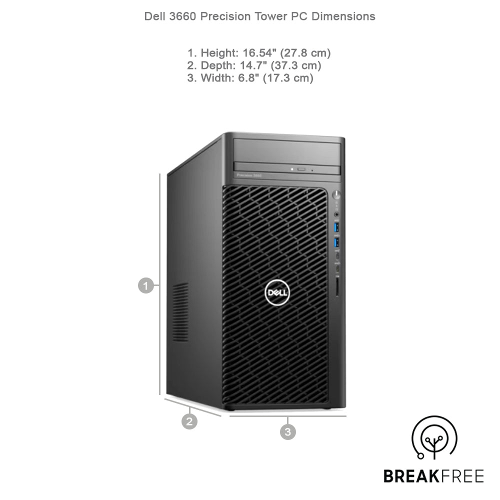 Dell Precision 3660 Barebone Tower PC i5 13500 Processor