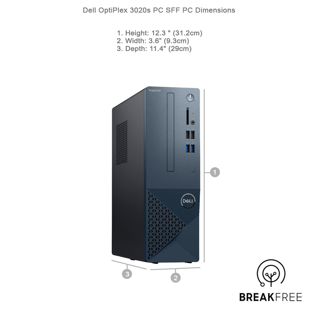 Dell Inspiron 3020s SFF PC i5 13400 4.6GHz 16GB RAM 512GB SSD WiFi Bluetooth
