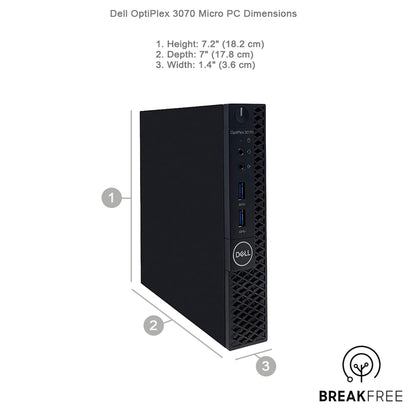 Dell OptiPlex 3070 Micro PC i5 9500T 16GB RAM 256GB SSD