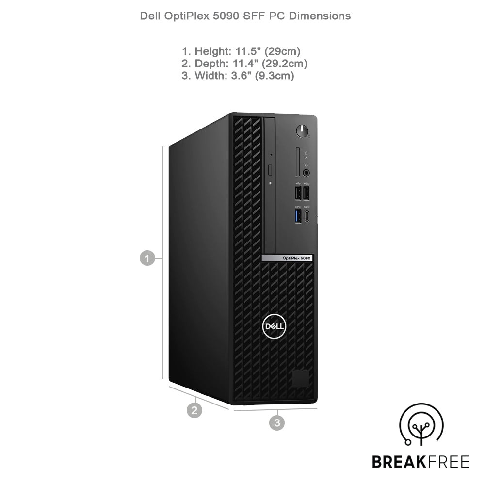 Dell OptiPlex 5090 SFF PC i7 11700 4.9GHz 16GB RAM 512GB SSD 4K WiFi Bluetooth
