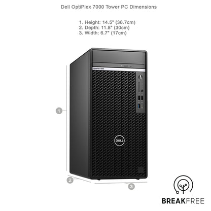 Dell OptiPlex 7000 Tower PC i7 12700 4.9GHz 32GB RAM 1TB SSD