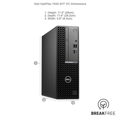 Dell OptiPlex 7020 SFF PC i5 14500 5GHz 16GB RAM 500GB SSD WiFi Bluetooth